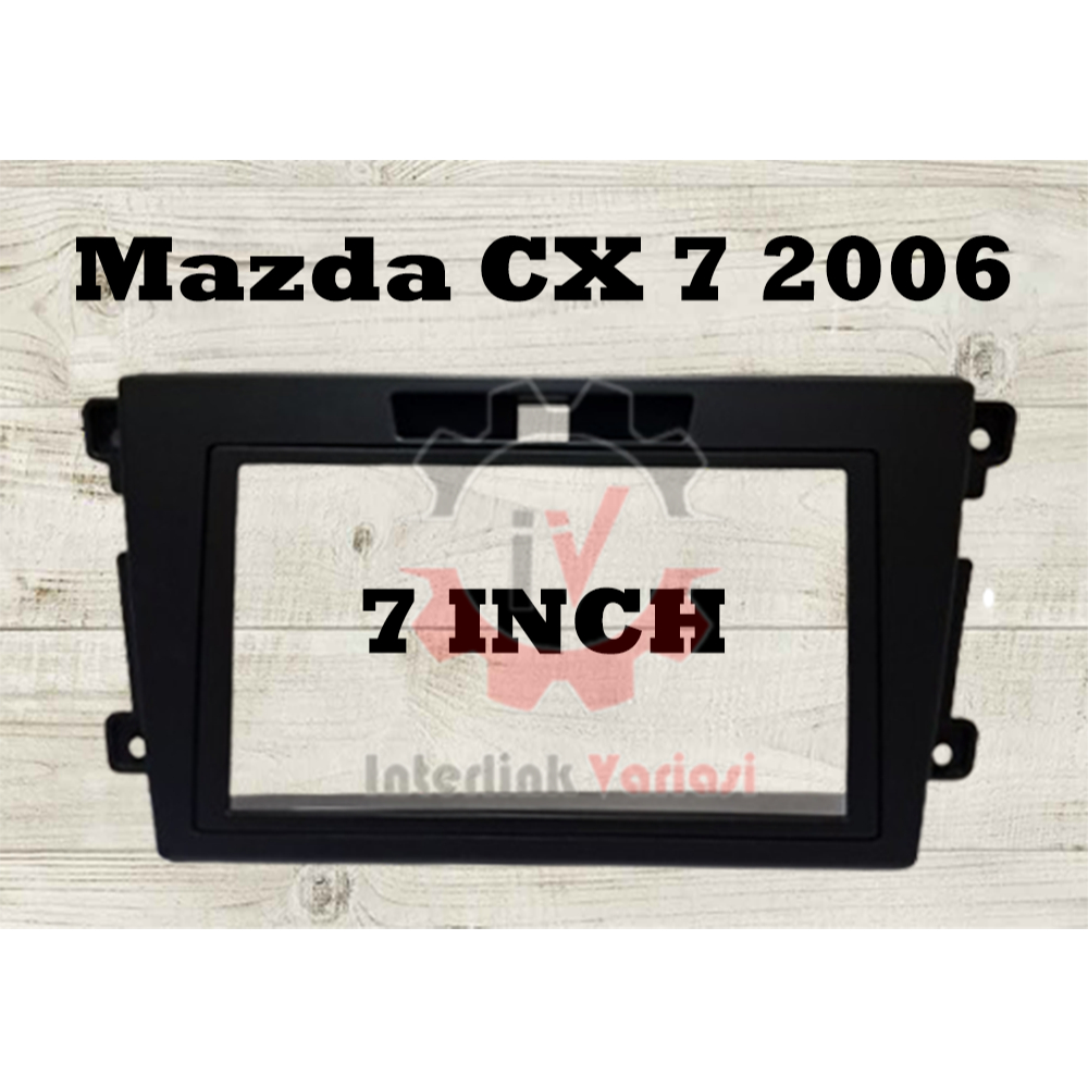 Frame tape head unit 2din Mazda CX7 CX-7 2006 up