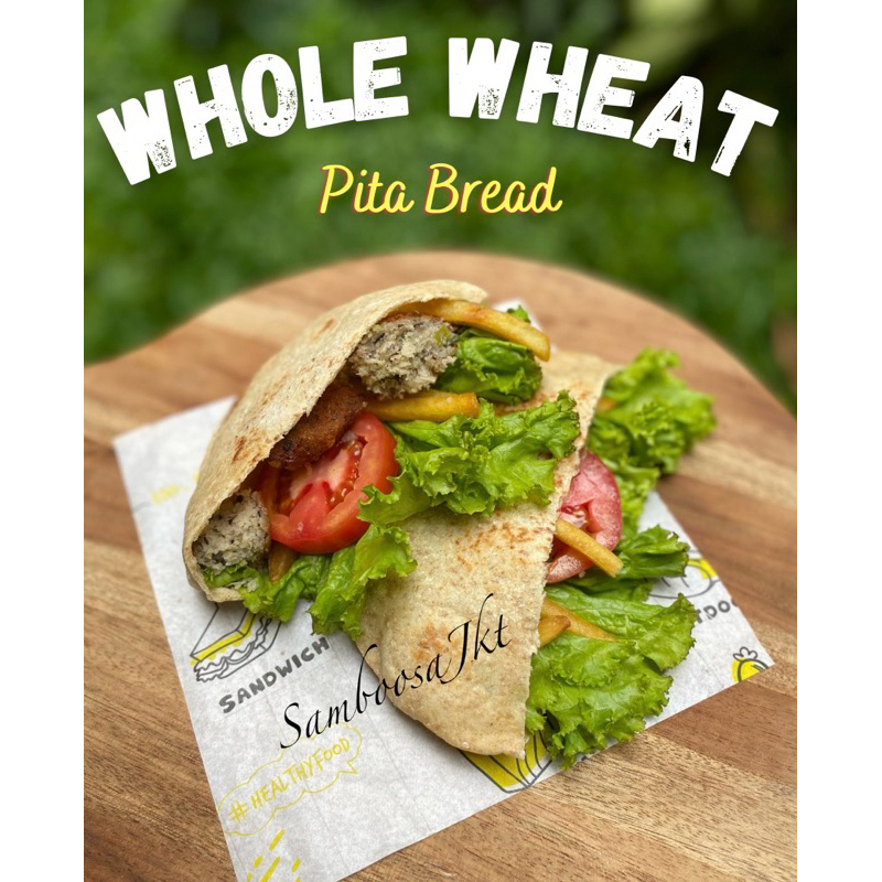 

Whole Wheat Pita Bread Roti Pita Gandum