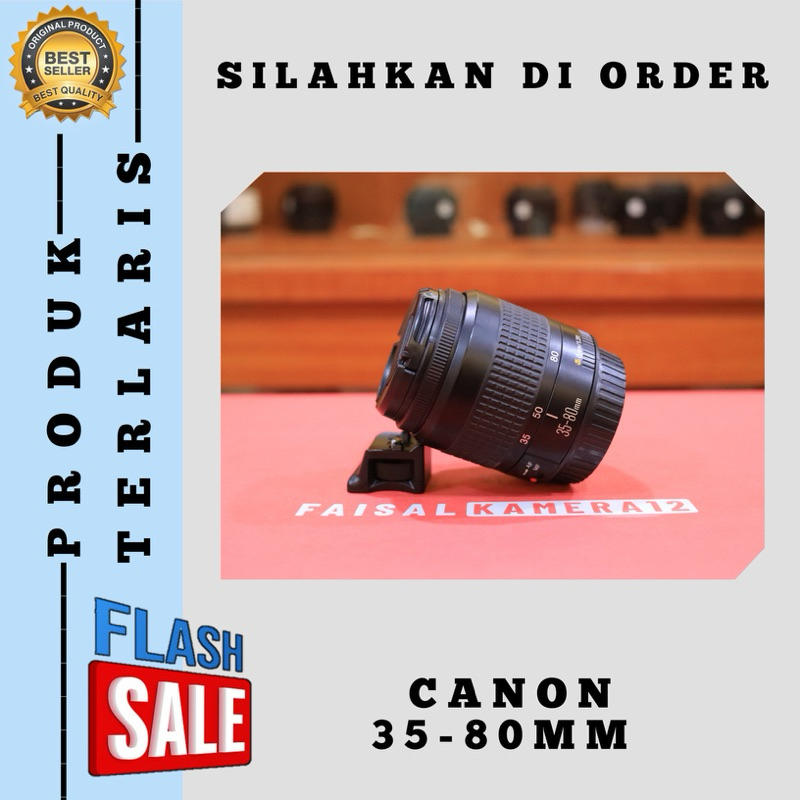 LENSA CANON 35-80mm MULUS BANGET