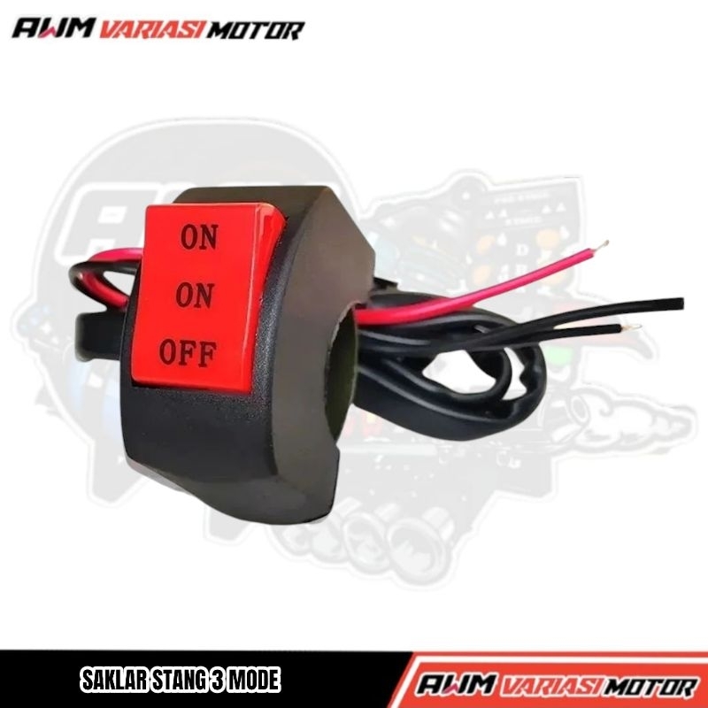 Saklar 3 Mode Saklar Motor 3 Mode ON OFF ON Universal