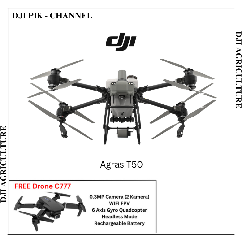 DJI Drone Agras T50 / DJI Drone Pertanian Agras T50