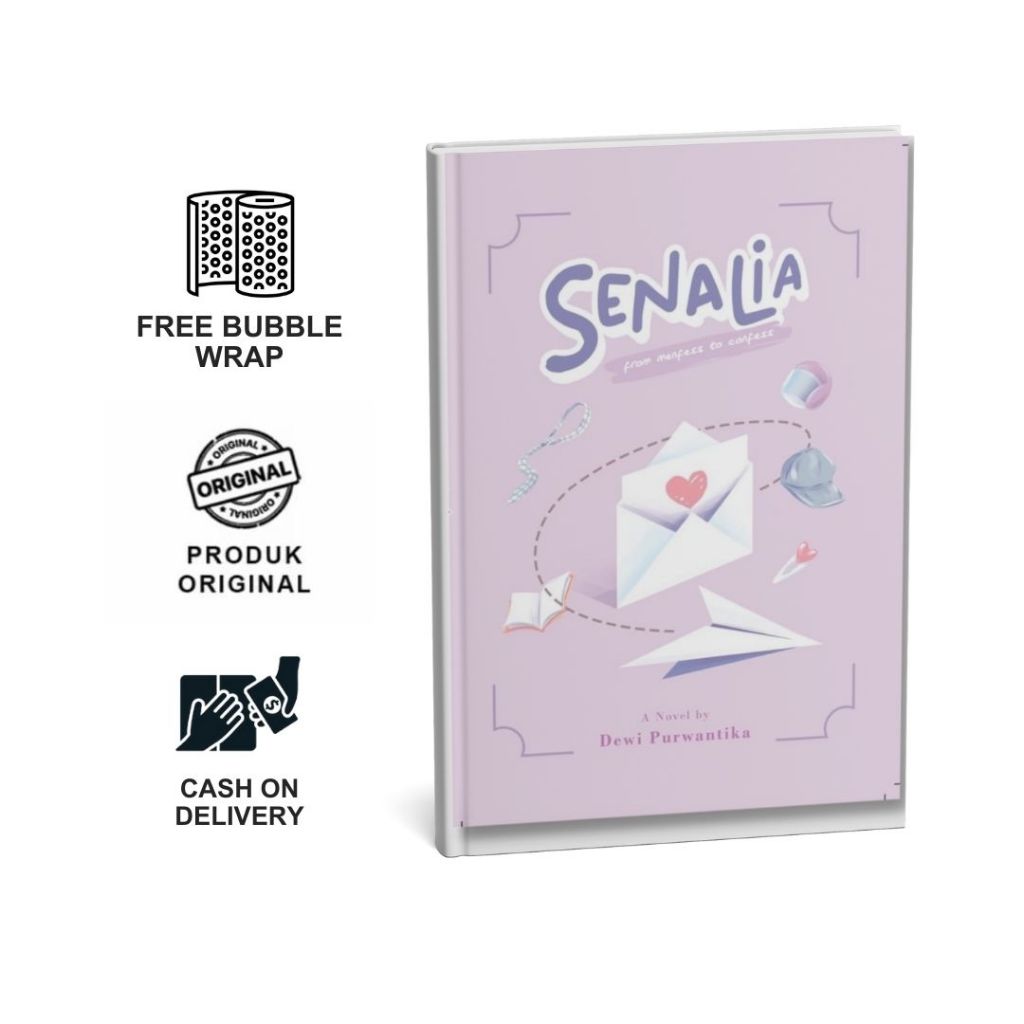Novel Senalia by Dewi Purwantika (Butterflies)