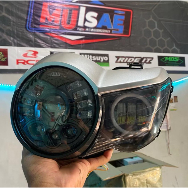 REFLEKTOR LAMPU DEPAN HONDA TIGER PC 2010 DAYMAKER