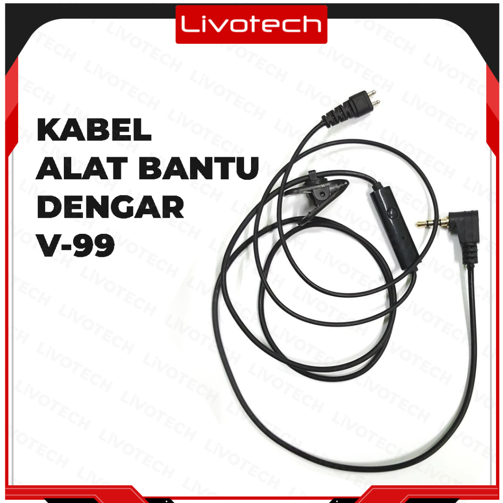 LIVO Kabel Alat Bantu Dengar V-99 / Hearing Aid Cable V99
