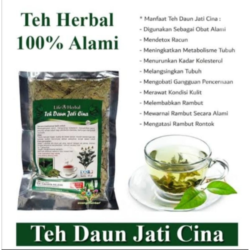 

TEH DAUN JATI CINA || TEH HERBAL || TEH PELANGSING