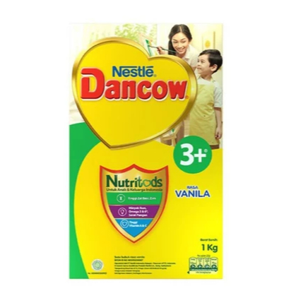 

Dancow 3+ Vanila 1kg / Susu Anak 3-5 Tahun / Susu Pertumbuhan