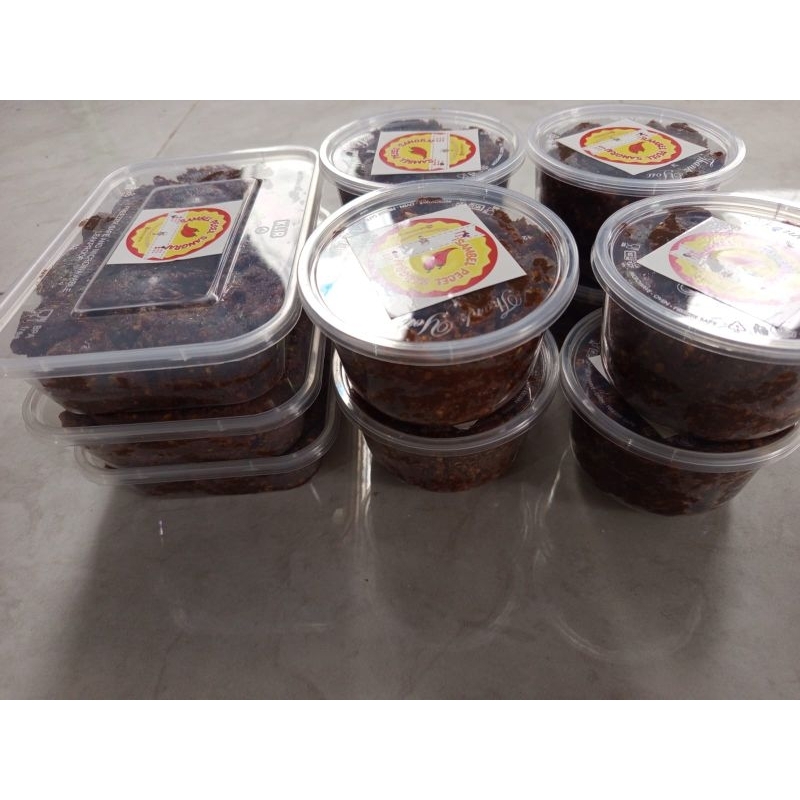 

sambel pecel sangrai kemasan 300 gram