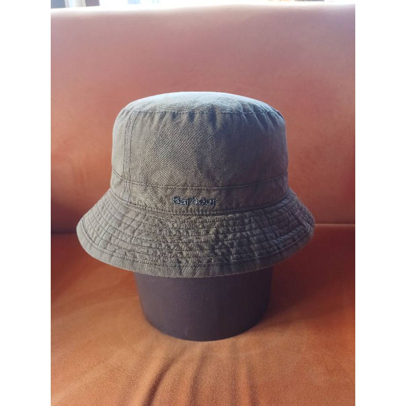 BARBOUR WAX BUCKET HAT