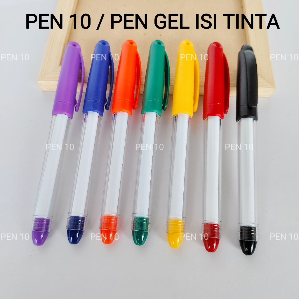 

Pen 10 / Pen Gel Isi Tinta / Pen Promosi Active Insert Paper / Pulpen Plastik Souvenir/ Pen Plastik / Pulpen Promosi / Ballpoint Plastik Lucu / Pen Hadiah Acara Perusahaan/ Pen Hadiah Gift Custom / Pen Custom / Bisa Cetak Logo Tulisan