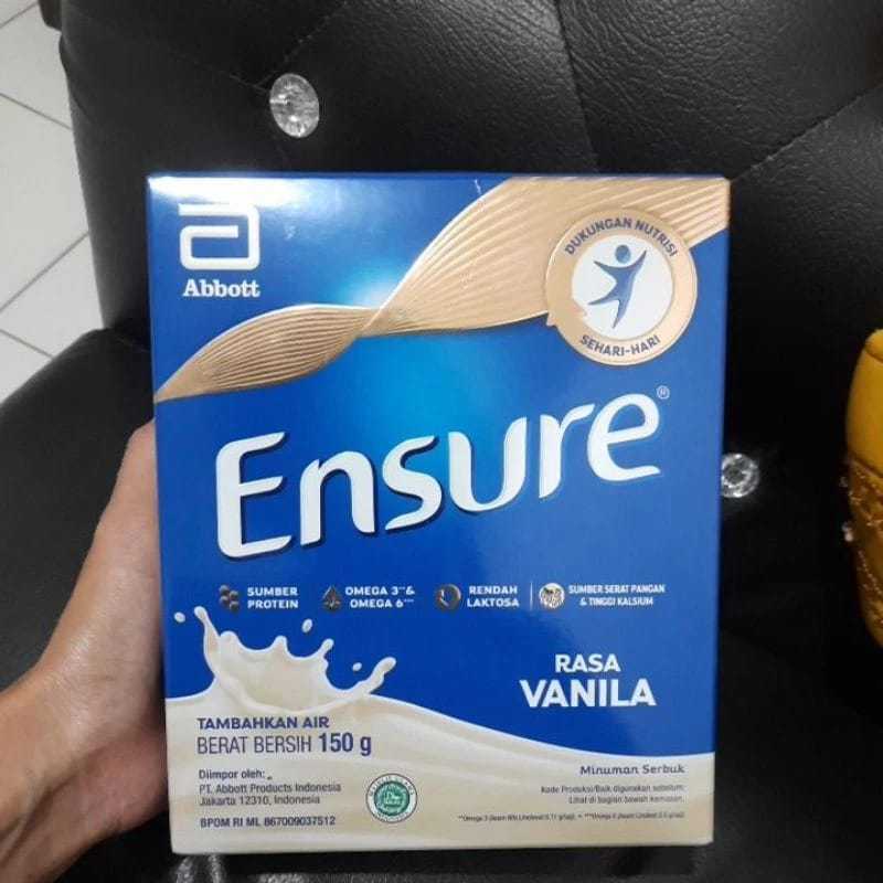 

[ DISKON ] Ensure Gold HMB Vanila 150 g - Nutrisi Dewasa Rendah Laktosa No.1 Di Indonesia