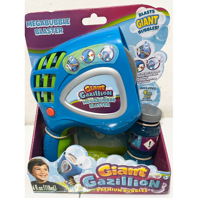 Giant Gazillion Megabubble Blaster 4.5 oz (118mL)