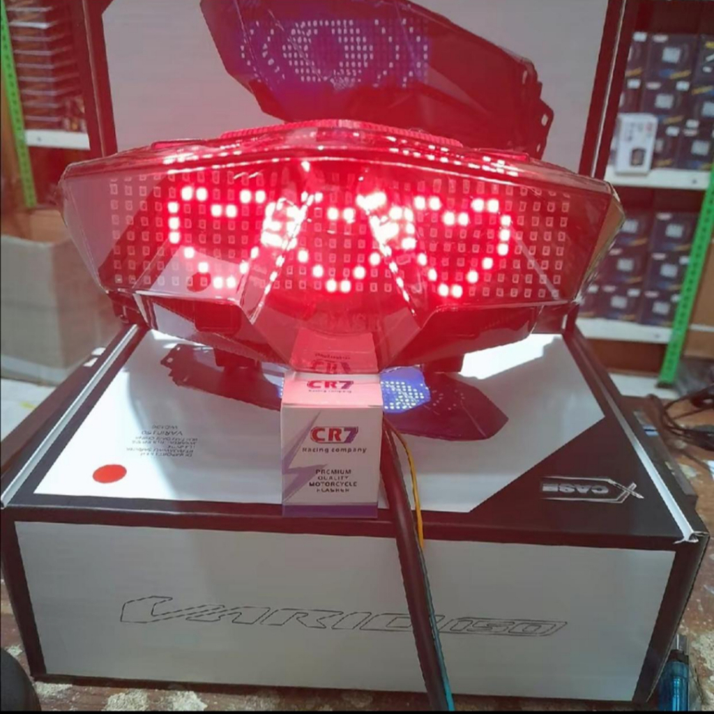 LAMPU STOP VARIO LED NEWS 125/150 COLOSIUM RUNNING TEXT ANIMASI VARIO 2018 2019 2020 2021 2022 2023 