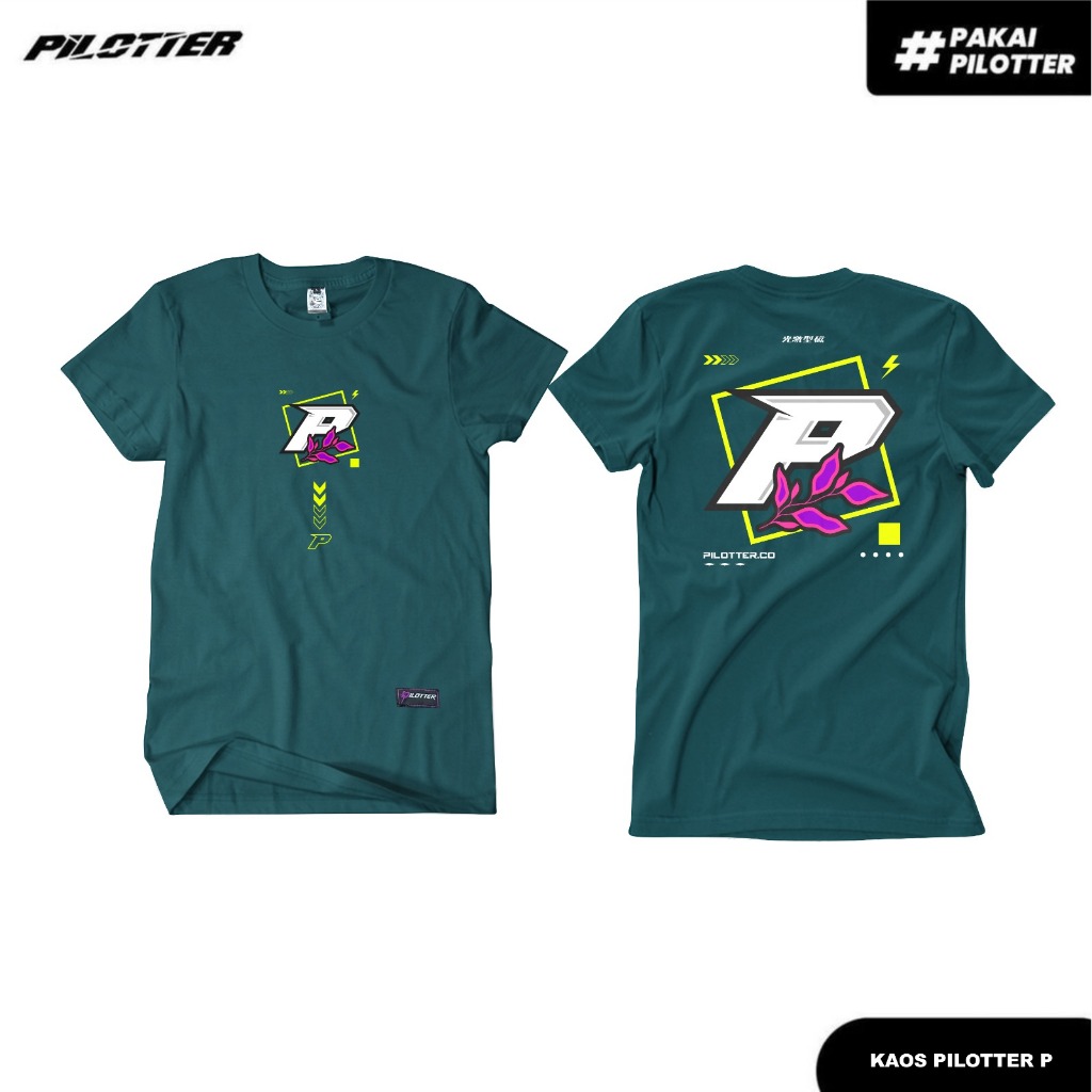 Pilotter Kaos P Kaos Original Free Sticker