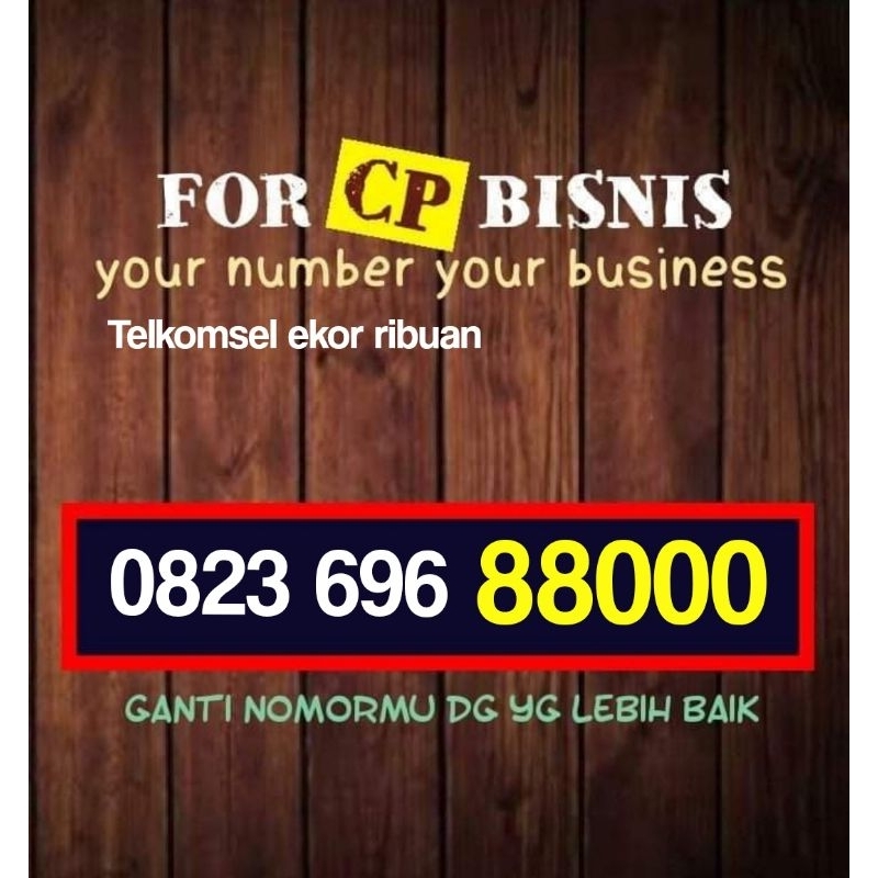 Nomor cantik telkomsel seri 8000