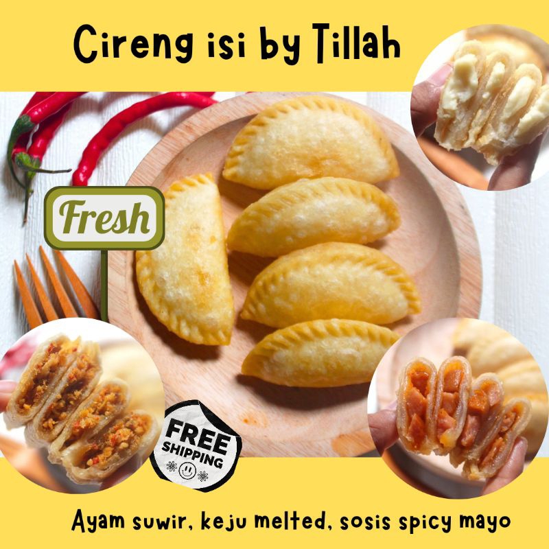 

Cireng isi by Tillah Isi 10 pcs