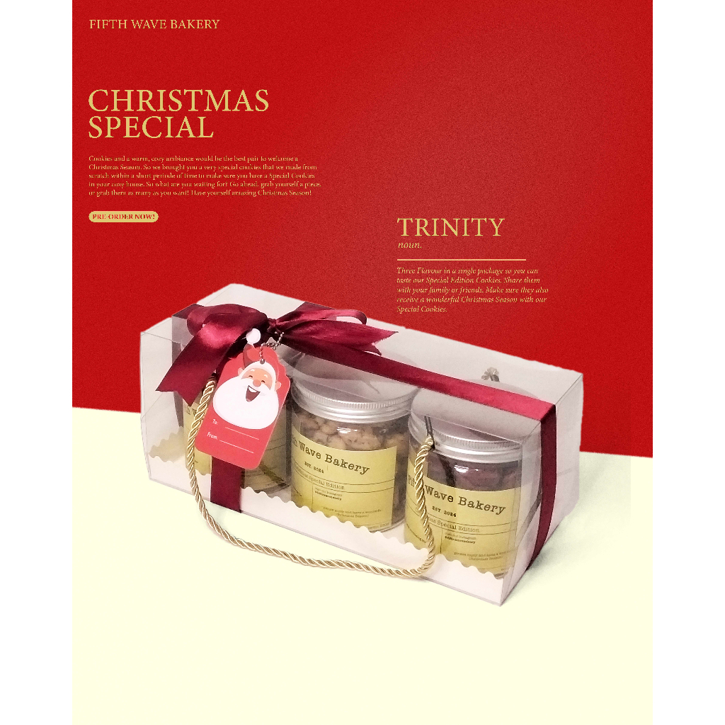 

TRINITY HAMPERS by Fifth Wave Bakery