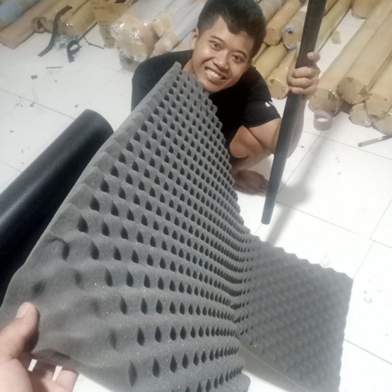 Busa telor peredam suara ruangan audio kamar gedung tebal 4cm