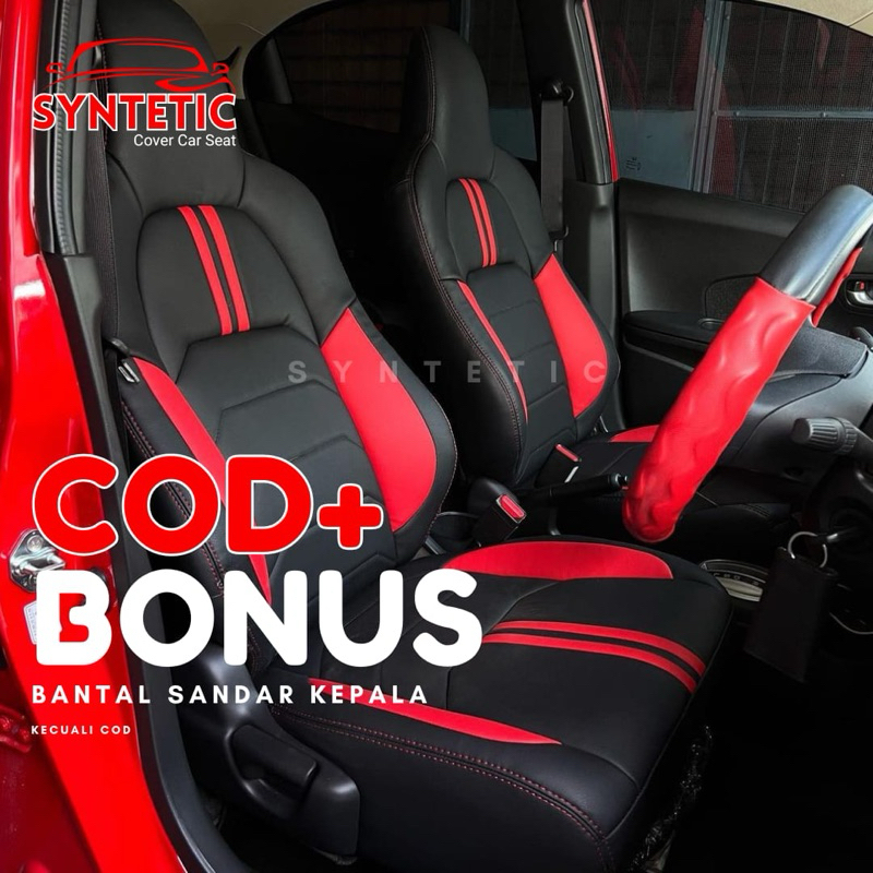 Sarung Jok Mobil Honda Brio Satya, Brio RS, Brio Full Set