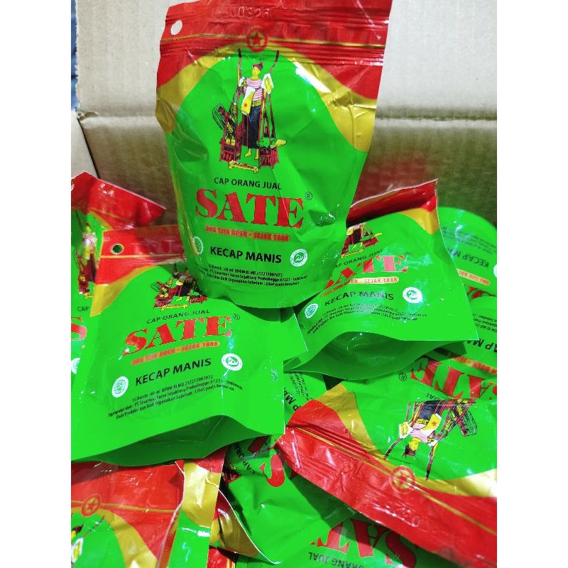 

kecap sate cap orang jual/sate refill 60ml/kecap manis/kecap sate
