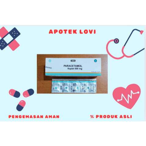 PARACETAMOL TRIFA 500MG PER BOX