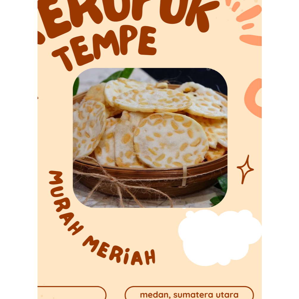 

mitashoop_/snack dan kerupuk/ kerupuk tempe gurih/ murah meriah