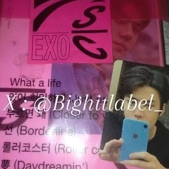 Album EXO SC - WHAT A LIFE (Pink Ver) + PC Sehun