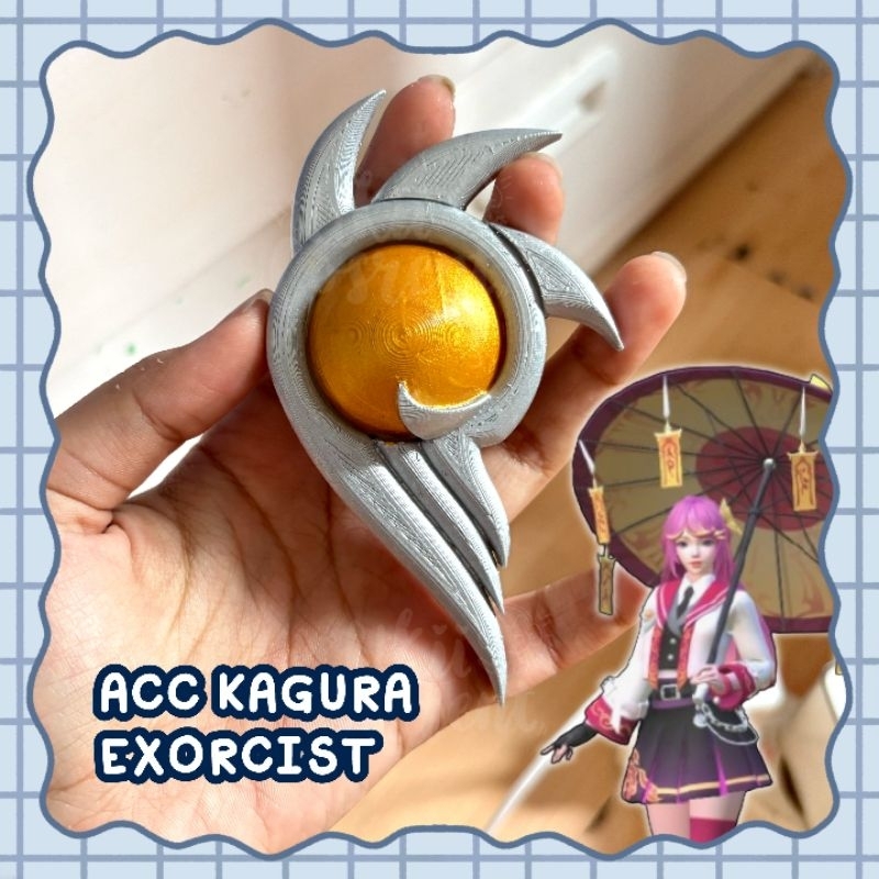 [PO] Pin Acc Kagura Exorcist Mobile Legends Bang Bang Cosplay Anime