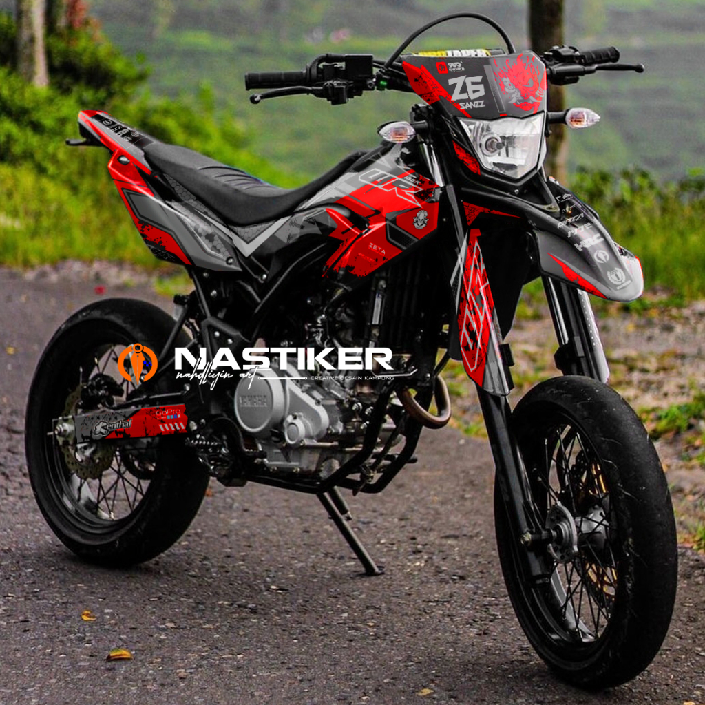 Decal WR155 Full Body Custom Design, Sticker setiker stiker decal WR 155