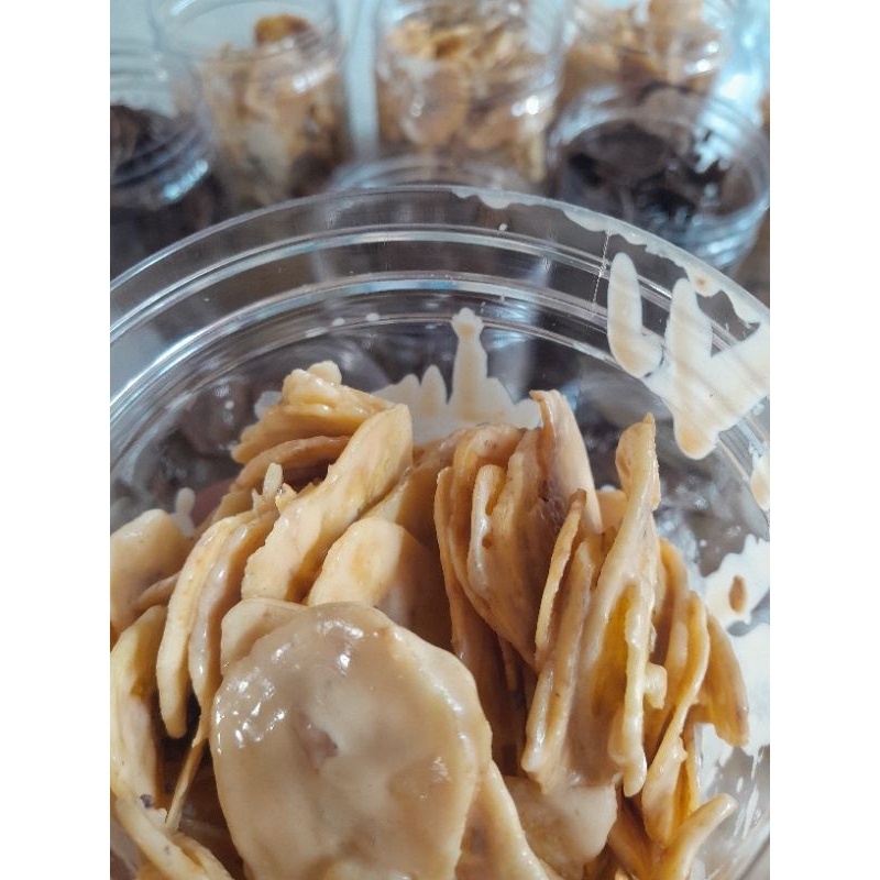 

keripik pisang coklat tiramissu