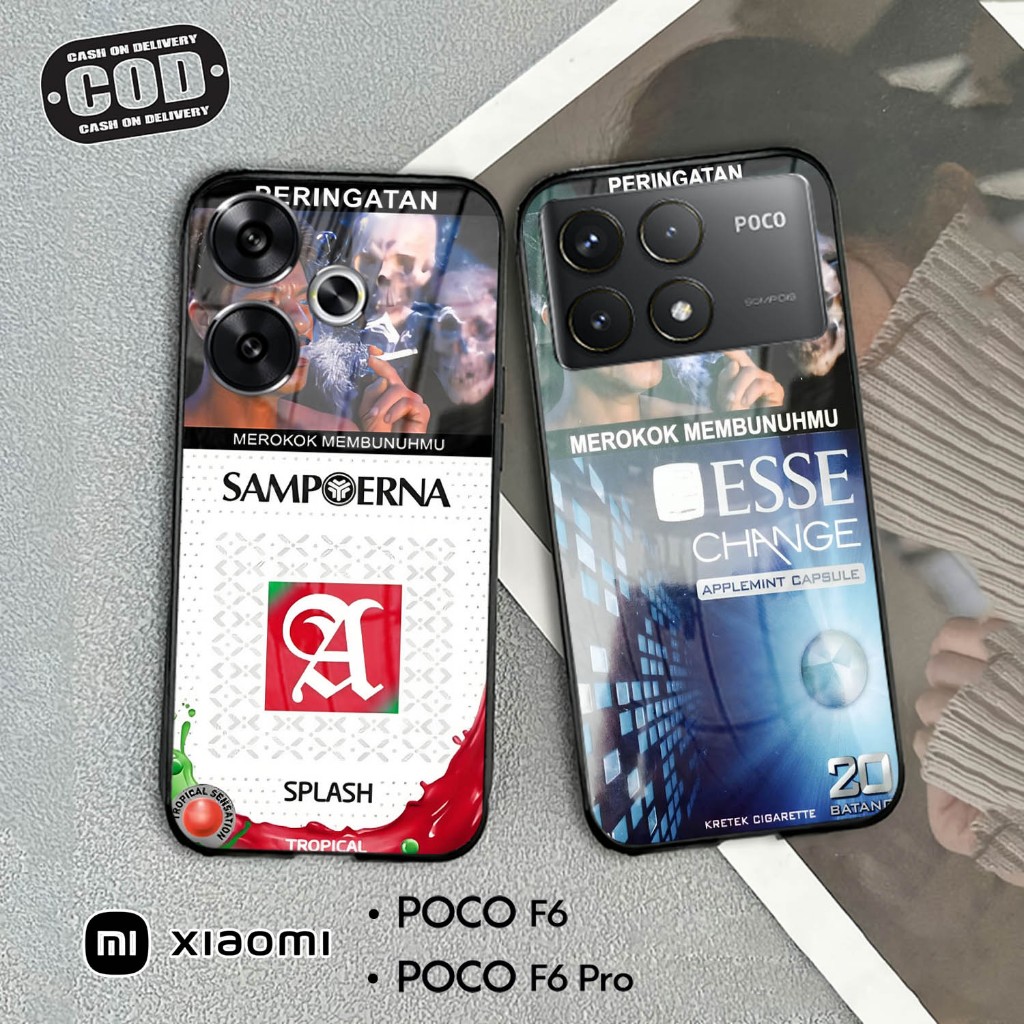 Softcase Kaca For POCO F6 & POCO F6 PRO - Case Handphone POCO F6 & POCO F6 PRO [T02].