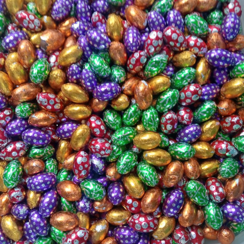 

coklat bentuk telor 250grm