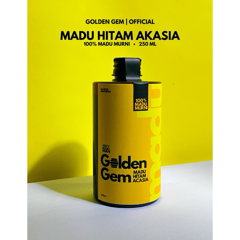 

Golden Gem Madu Hitam Akasia Murni 250 ml