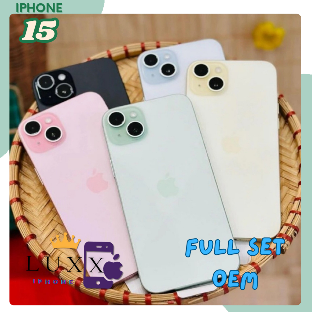 Iphone 15 GARANSI SINYAL AKTIF PERMANEN Kemenperin Imei Terdaftar Kominfo 128 gb 256 gb 512 gb 1 TB 