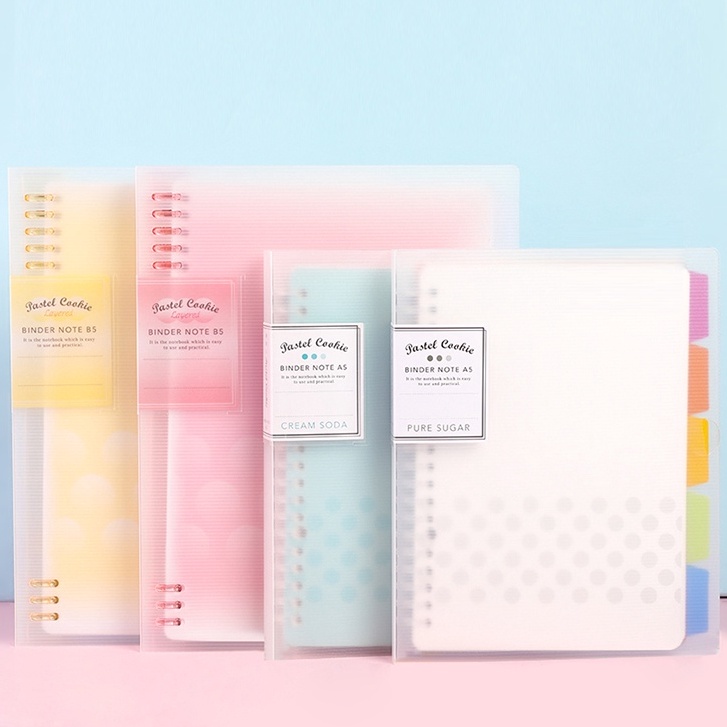 

KODE PRODUK DSJWH7987 Binder Kokuyo Pastel Cookies