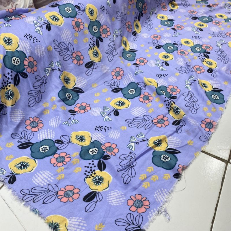 kain katun rayon motif - kain rayon motif - kain rayon premium