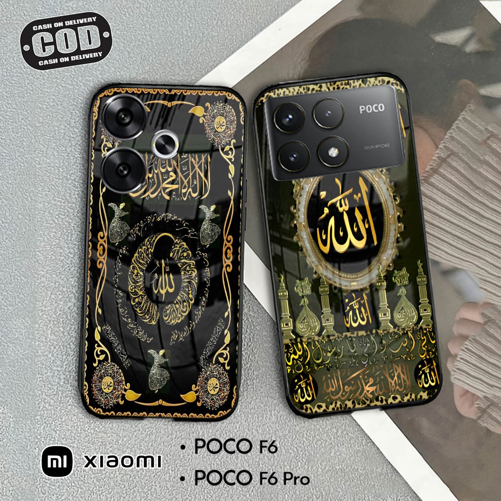 Softcase Kaca For POCO F6 & POCO F6 PRO - Case Handphone POCO F6 & POCO F6 PRO [T58].