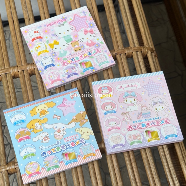 

KODE PRODUK LVB9W3378 Origami Premium Karakter Kartun Sanrio My Melody Cinnamoroll Kertas Lipat Anak DIY Lucu Unik Kado Gift Hadiah