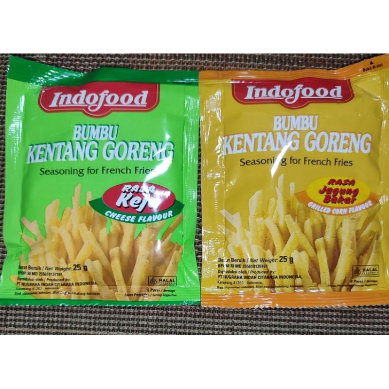 

INDOFOOD BUMBU KENTANG GORENG 25g