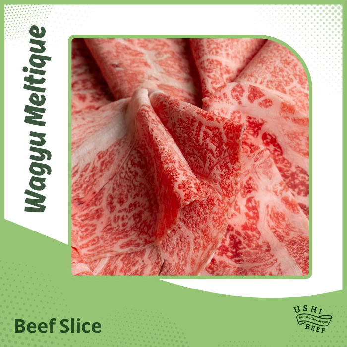 

Slice Sirloin Meltique Wagyu 500gram