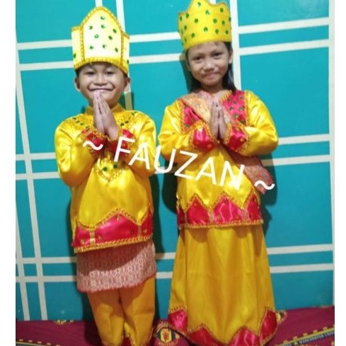 KODE PRODUK AIBOT9536 Baju Adat Gorontalo Anak TK SD  Pakaian Adat Sulawesi Utara