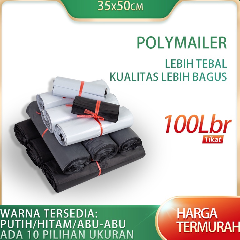 

KODE PRODUK KRQMH3353 polymailer 35x5 Kantong Plastik Polymailer Amplop Packing Online