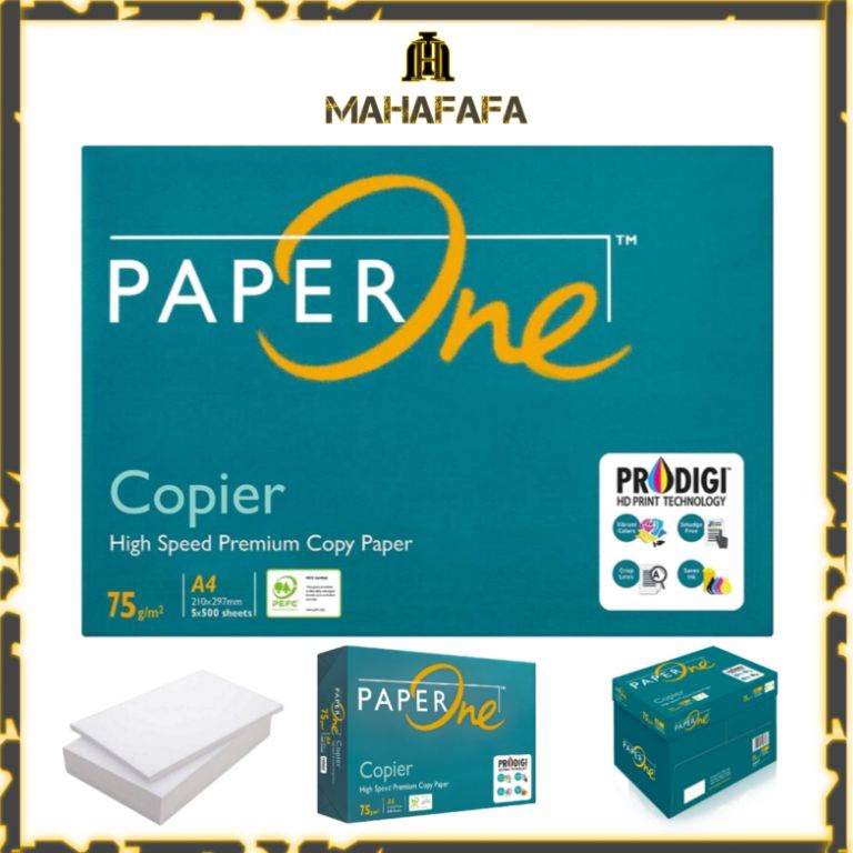 

KODE PRODUK E9QT5545 Kertas HVS A4 75 Gram PaperOne 3 Lembar