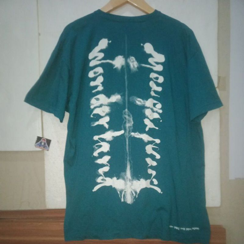 INABA KOSHI live tour 2004 japan [on tag vermellion] t shirt vintage size L built up SECOND ORIGINAL
