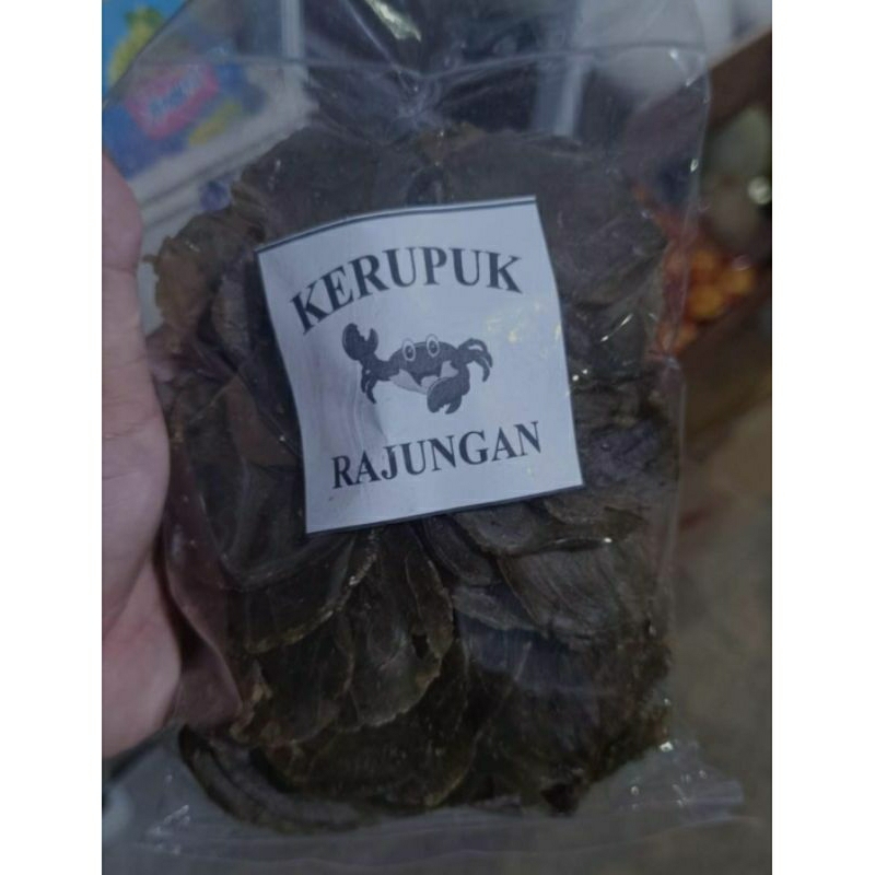 

kerupuk Rajungan Hitam original