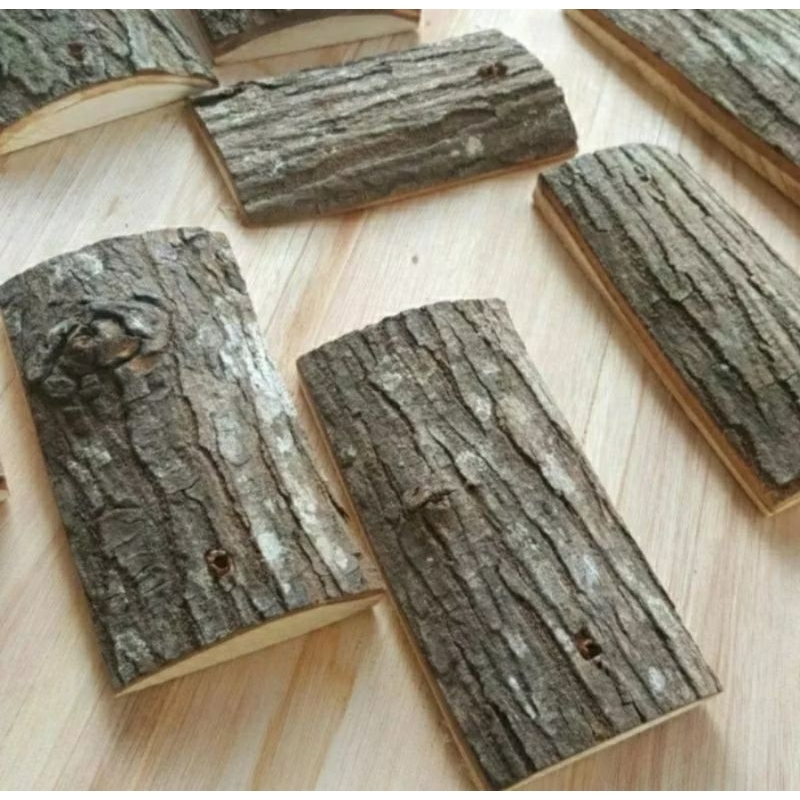 papan kayu  media tanam anggrek murah