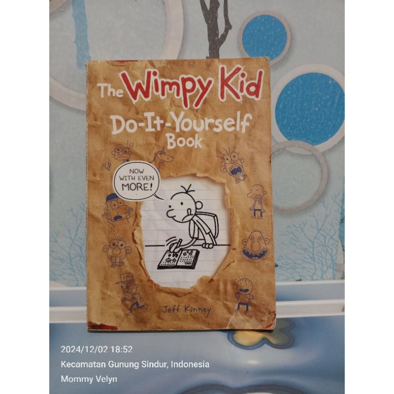 THE WIMPY KID DO IT YOURSELF BOOK