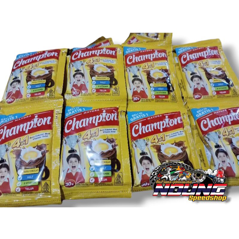 

TERMURAH✅️SUSU COKLAT ENERGEN CHAMPION 1 RENCENG ISI 10PCS