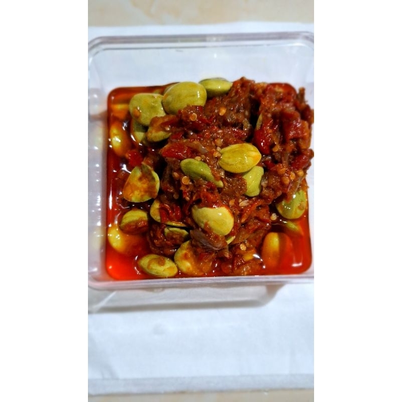 

Sambal Pete 100% fresh home made