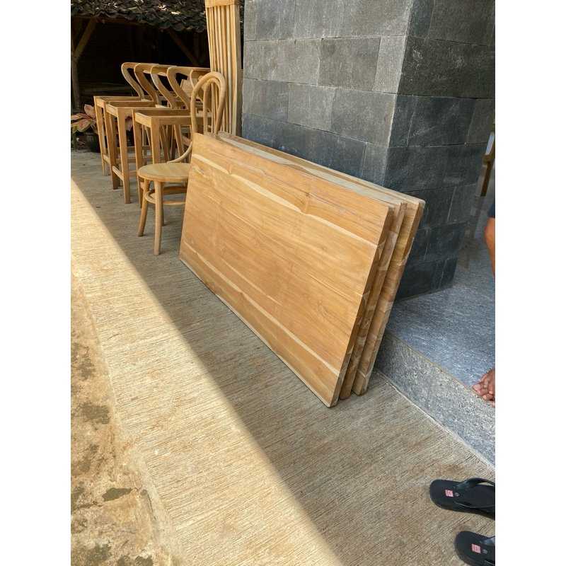 top table jati top meja table meja kayu jati