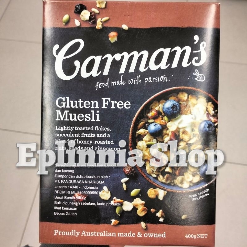 

Carman's Carmans Gluten Free Muesli 400 gr